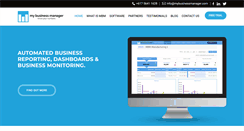 Desktop Screenshot of mybusinessmanager.com