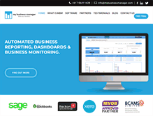 Tablet Screenshot of mybusinessmanager.com